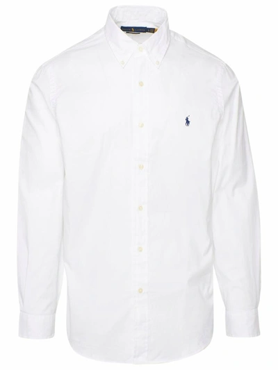 Shop Polo Ralph Lauren White Oxford Shirt