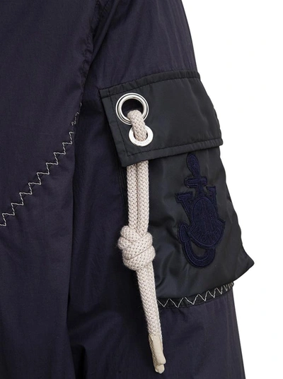 Shop Moncler Genius Albatross Jacket By Jw Anderson In Blu