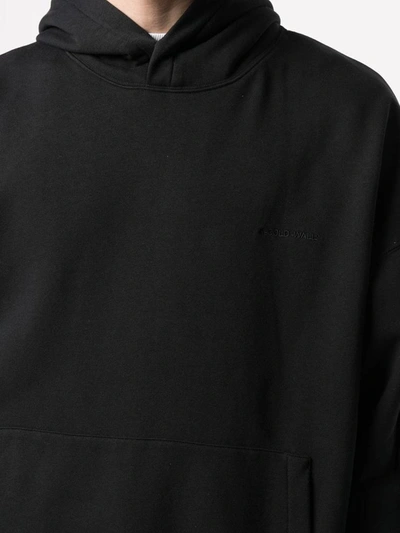 Shop A-cold-wall* Dissection Hoodie In Black Jersey