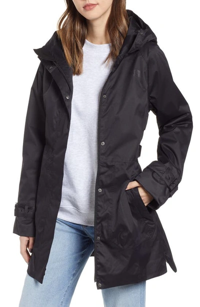 Shop The North Face City Breeze Waterproof Trench Raincoat In Tnf Black