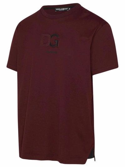 Shop Dolce & Gabbana Brown T-shirt