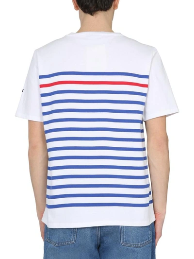 Shop Saint James "naval Ray Rge Mc" T-shirt In Multicolour