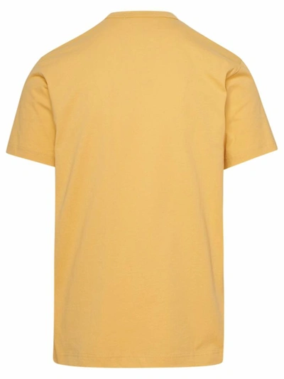 Shop Comme Des Garçons T-shirt Gialla In Yellow