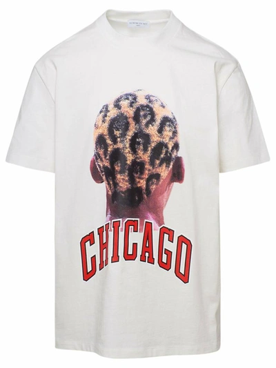 Shop Ih Nom Uh Nit White Chicago T-shirt