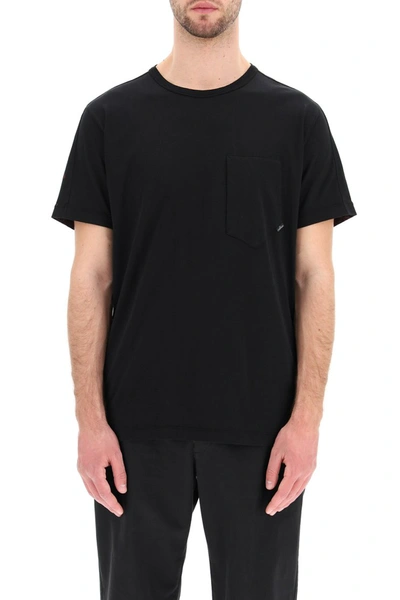 Shop Stone Island Shadow Project Printed T-shirt In Nero