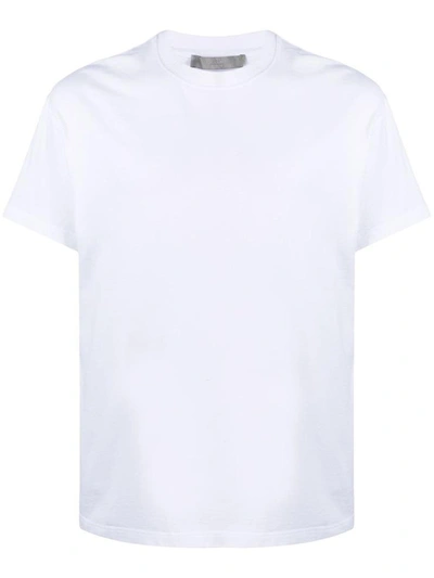 Shop A-cold-wall* T-shirt In Jersey Con Stampa Signature In White