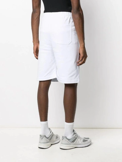 Shop Msgm Shorts In White