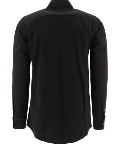 Shop Dolce & Gabbana Multi-pocket Shirt In Black  