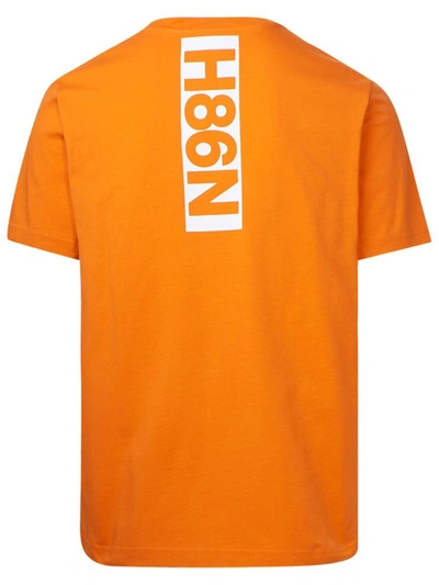 Shop Hogan T-shirt Arancione In Orange
