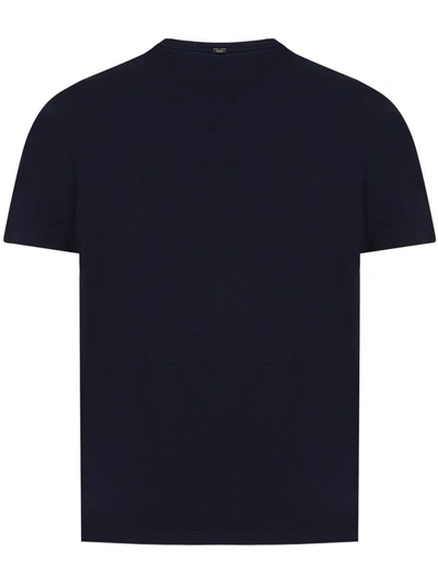 Shop Herno T-shirts And Polos Blue