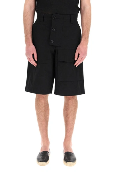 Shop Jacquemus Laurier Shorts In Black