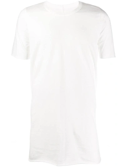 Shop Rick Owens Basic Jersey T-shirt In White
