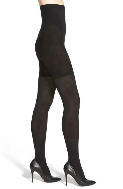 Shop Gucci Spanx High Waist Luxe Tights In Very Black