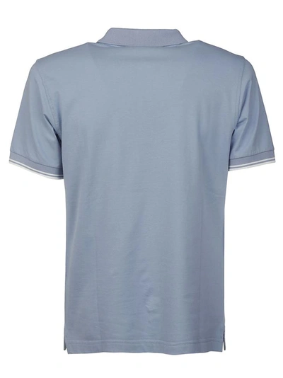 Shop Fay T-shirts And Polos Light Blue