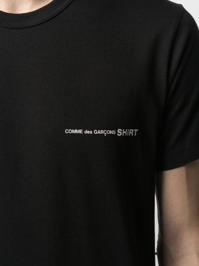 Shop Comme Des Garçons Comme Des Garcons T-shirts And Polos Black