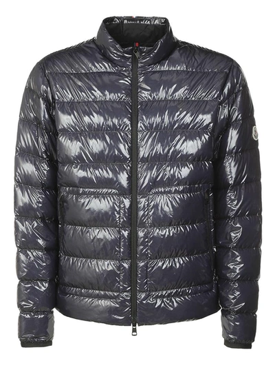 Shop Moncler Coats Blue