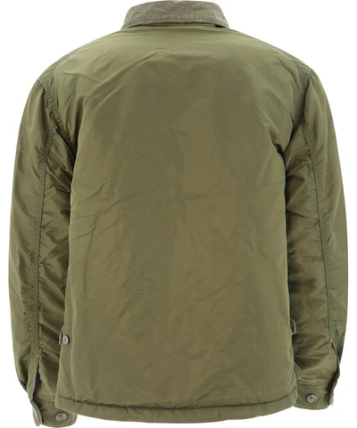 Shop Engineered Garments "driver" Nylon Jacket In Green