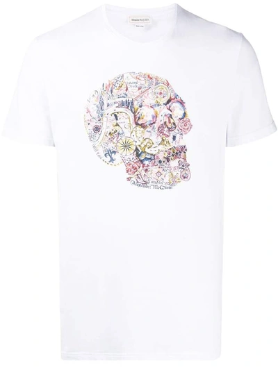 Shop Alexander Mcqueen T-shirts And Polos White