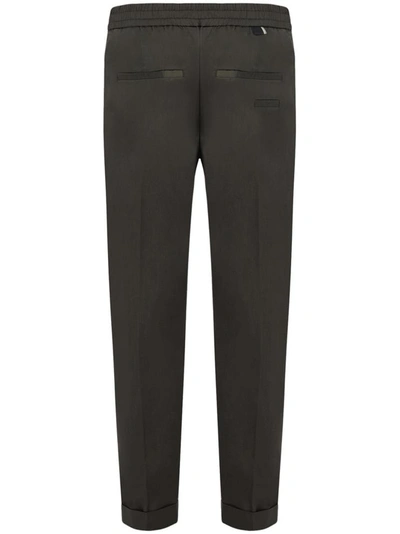 Shop Low Brand Trousers In Forest