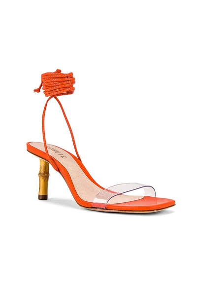 Shop Schutz Dailyn Stiletto In Flame Orange