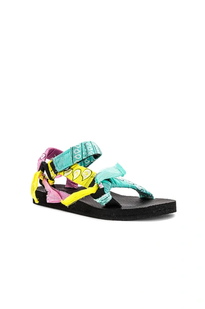 Shop Arizona Love Trekky Bandana Sandal In Mix Aqua