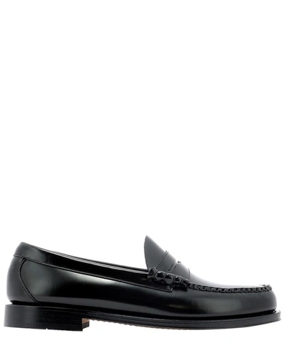 Shop G.h. Bass & Co. "larson Moc Penny" Loafers In Black  