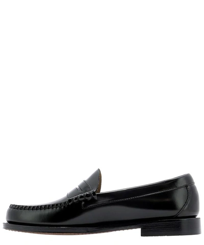Shop G.h. Bass & Co. "larson Moc Penny" Loafers In Black  