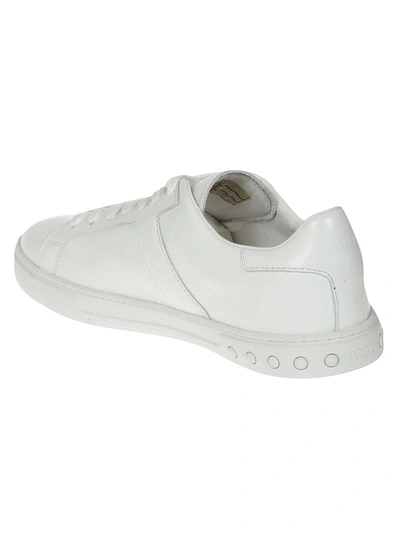 Shop Tod's Flat Shoes White
