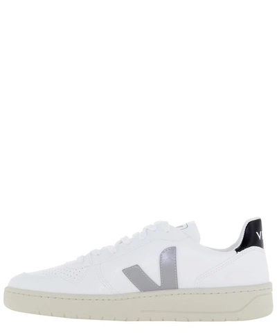 Shop Veja "v-10 Cwl" Sneakers In White