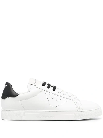 Shop Emporio Armani Sneakers White