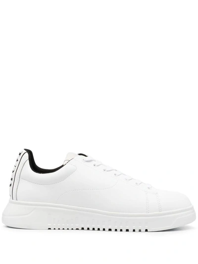 Shop Emporio Armani Sneakers White