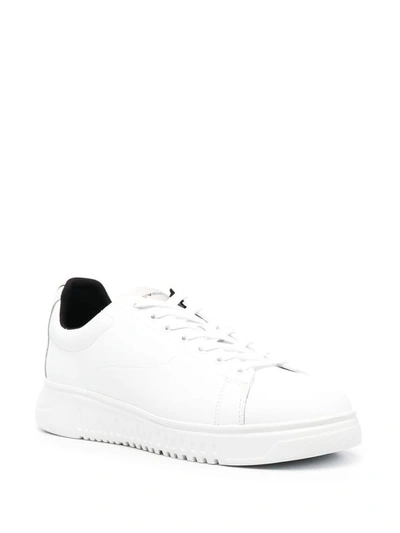 Shop Emporio Armani Sneakers White