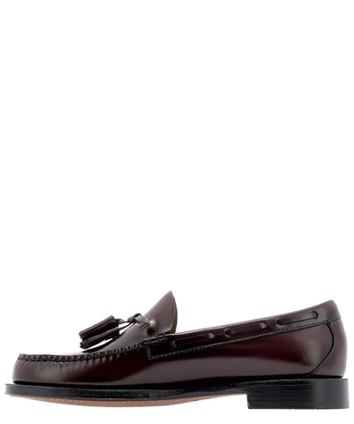 Shop G.h. Bass & Co. "larkin" Loafers In Bordeaux