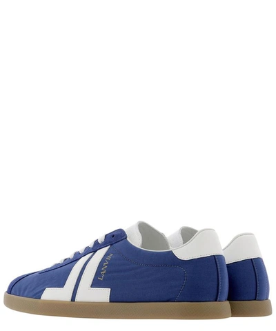 Shop Lanvin "glen" Sneakers In Blue