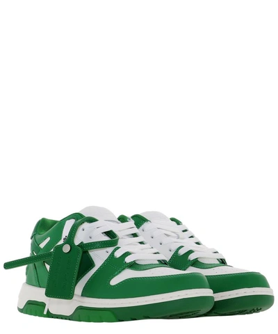 Shop Off-white "out Of Office" Sneakers In Green
