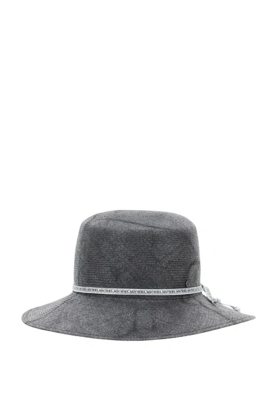 Shop Maison Michel Rollable New Kendall Hat In Black