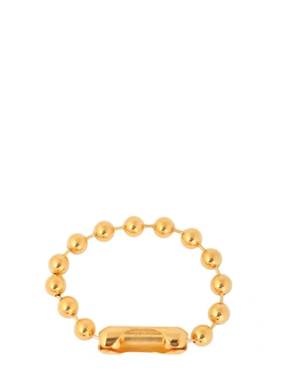Shop Ambush Ball Chain Bracelet In Gold