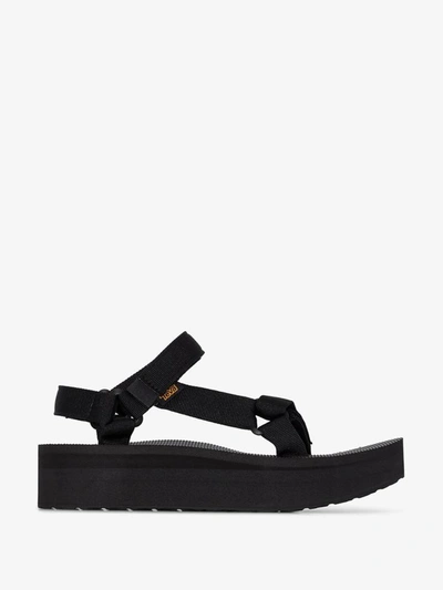 Shop Teva Sandals Black