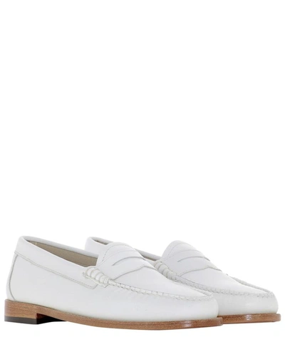 Shop G.h. Bass & Co. "penny" Loafers In White