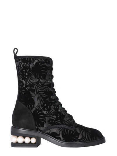 Shop Nicholas Kirkwood "casati" Boots In Black