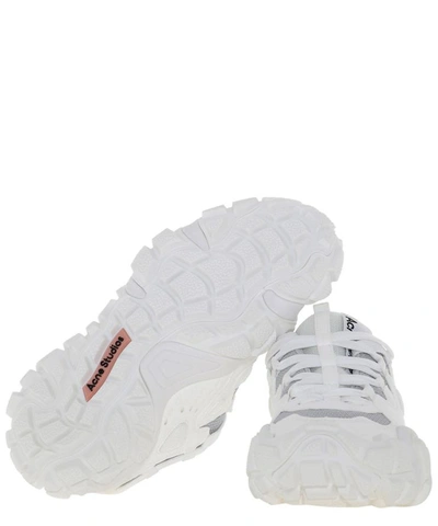 Shop Acne Studios "bolzter W Tumbled" Sneakers In White