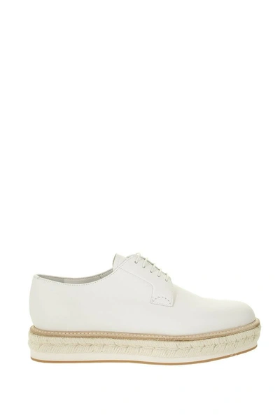 Church's Shannon Platform Lace-up Shoes In White | ModeSens