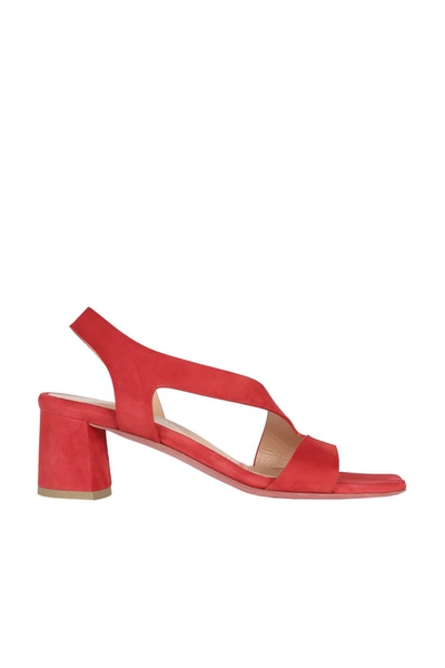 Shop Fauzian Jeunesse Sandals Red