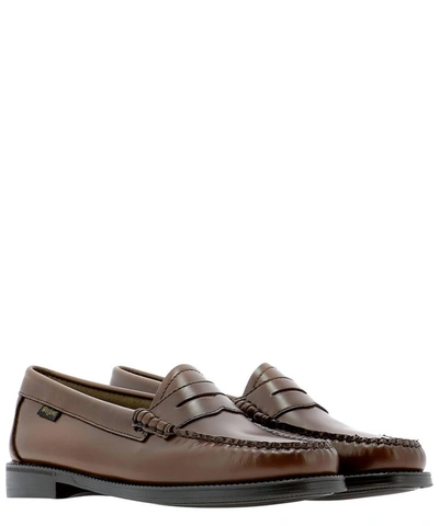 Shop G.h. Bass & Co. "penny" Loafers In Brown