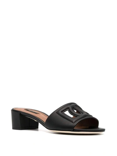 Shop Dolce & Gabbana Sandals Black