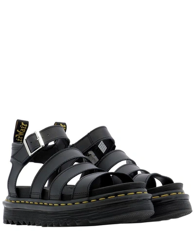 Shop Dr. Martens' "blaire" Sandals In Black  