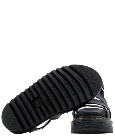 Shop Dr. Martens "blaire" Sandals In Black  