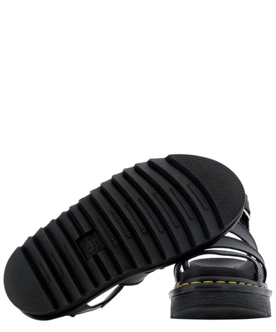 Shop Dr. Martens' "blaire" Sandals In Black  