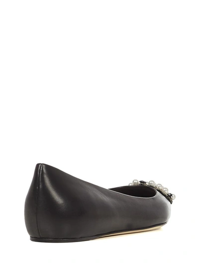 Shop Alexander Mcqueen Flat Shoes Black