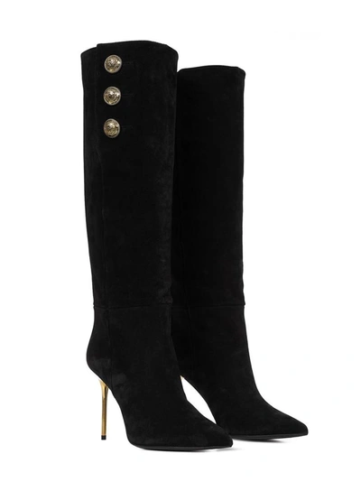 Shop Balmain Boots Black